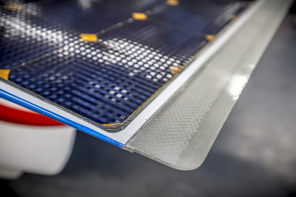 The Nuon Solar Team has focused on efficiency, safety and reliability in building its Nuna8 solar car
