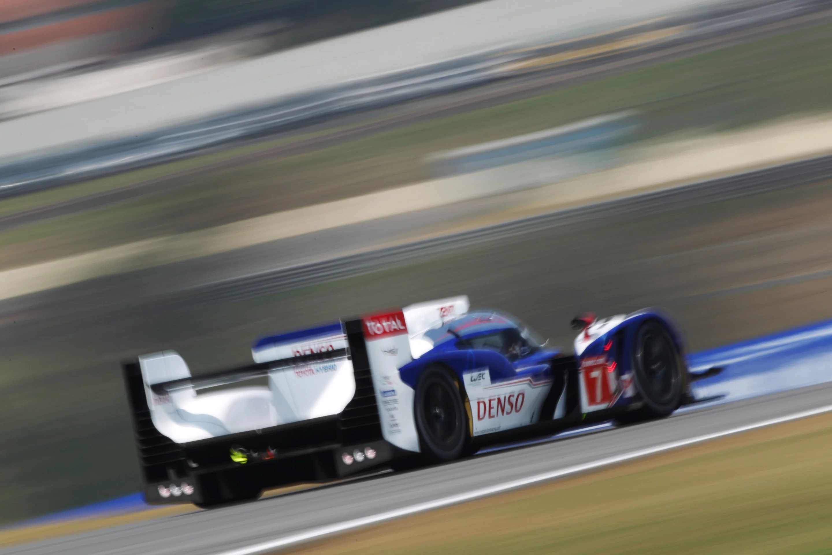The Toyota TS030 at Interlagos