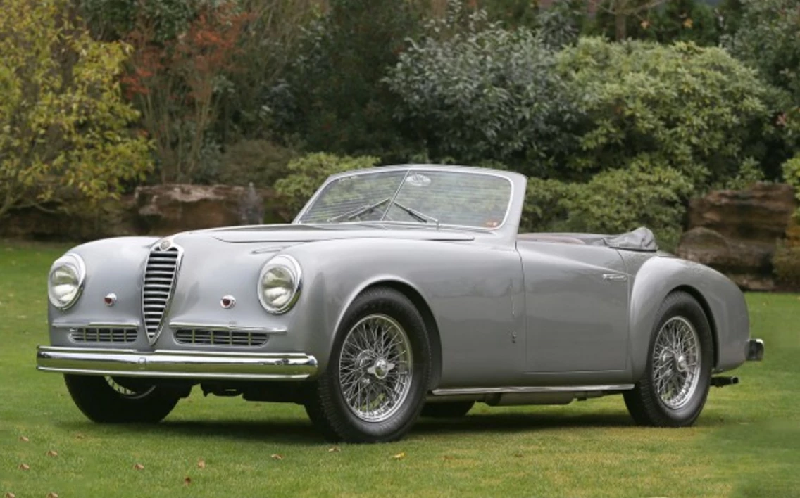 This 1948 Alfa Romeo 6C 2500 Super Sport Cabriolet has an estimated price: $800,000 to $1,000,000