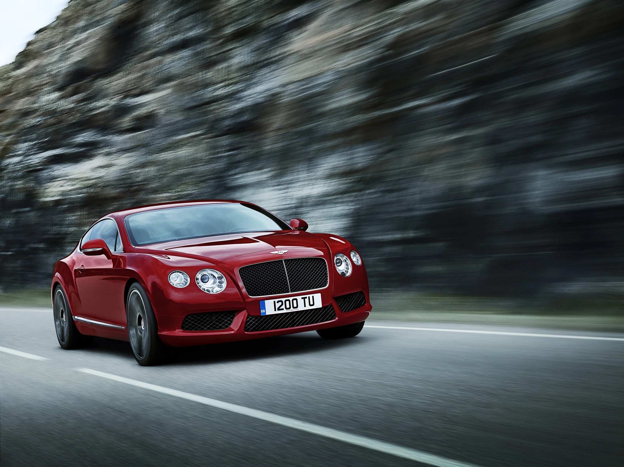 The Bentley V-8 will be available this spring