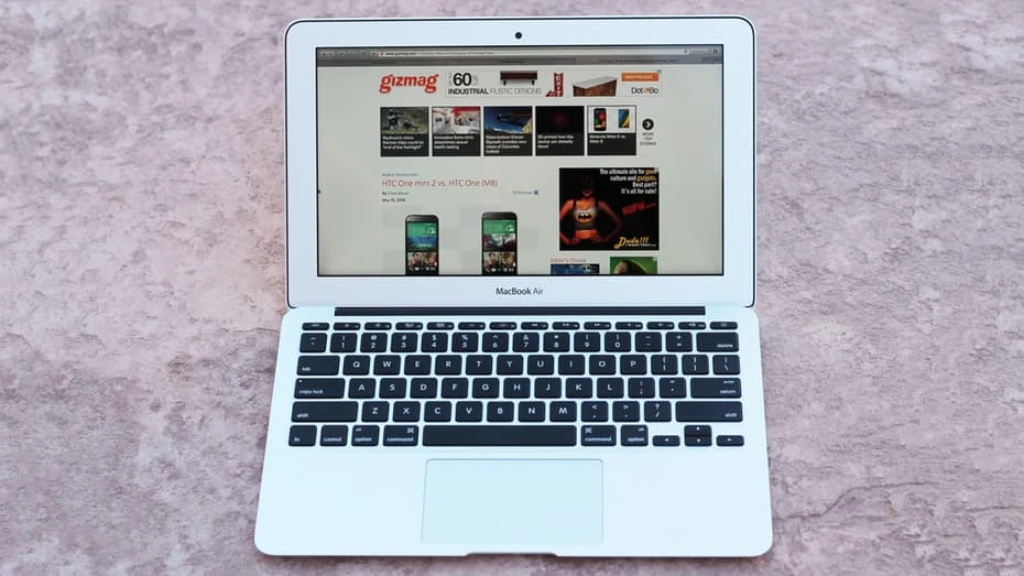 The MacBook Air does away with a CD/DVD drive to slim down its profile considerably