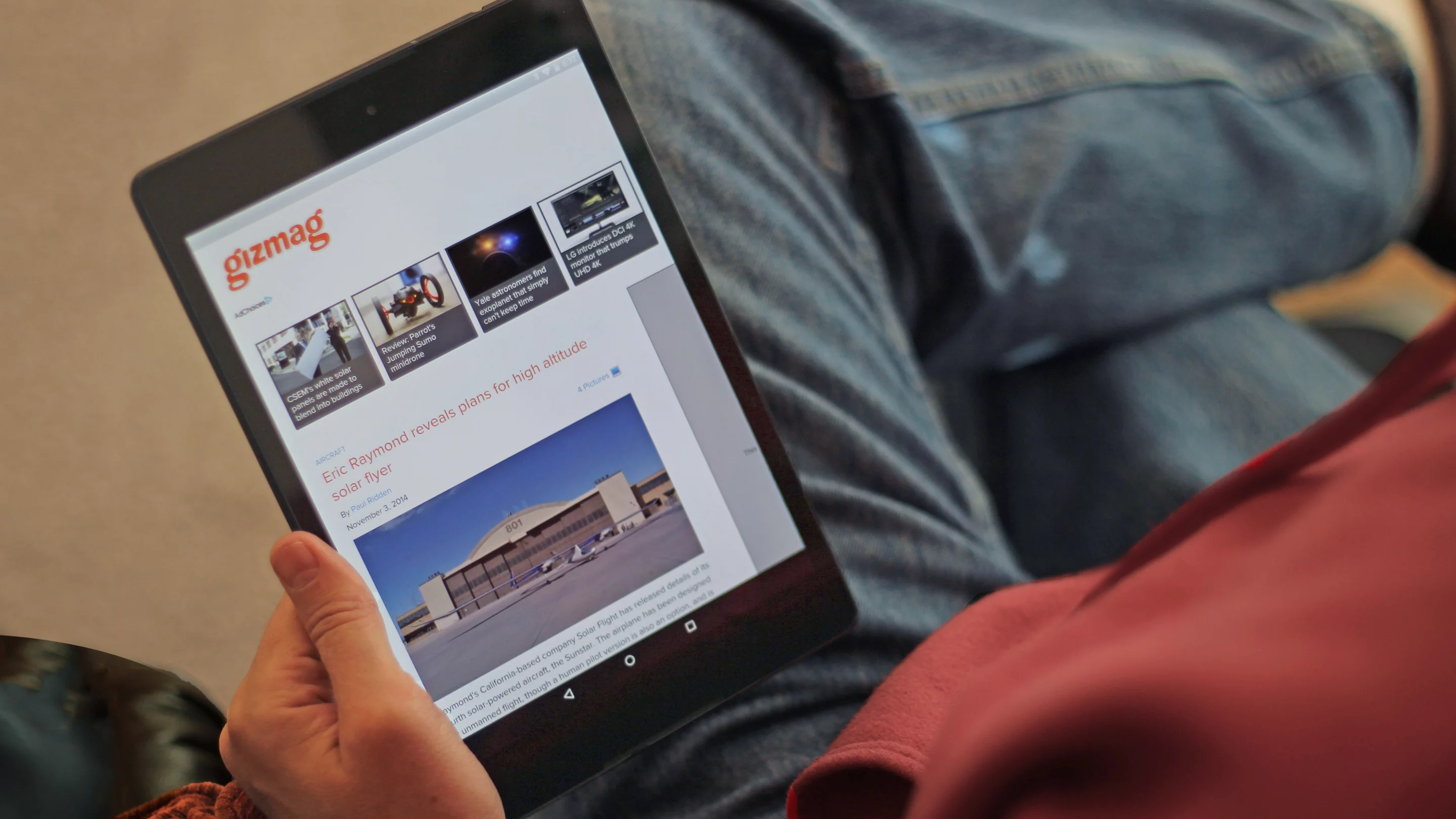 Gizmag reviews the latest Nexus tablet, the HTC/Google Nexus 9 (Photo: Will Shanklin/Gizmag.com)