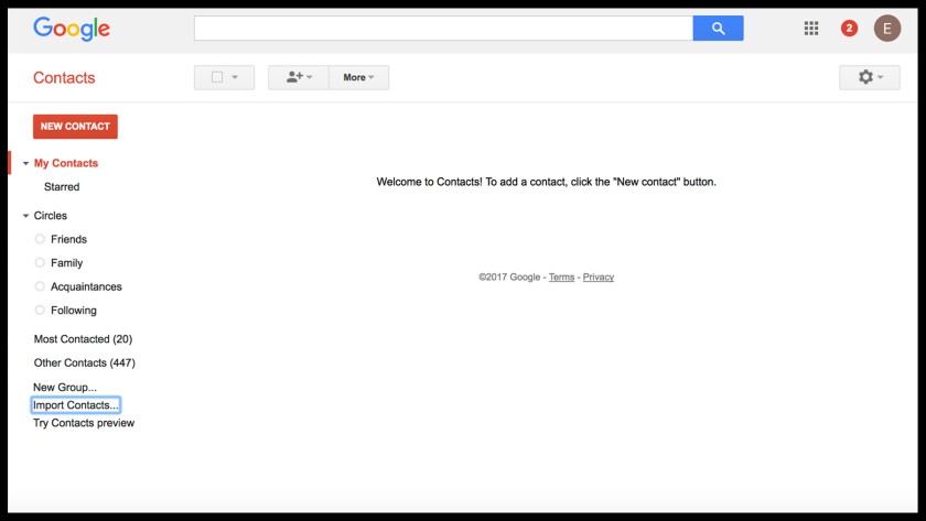 Google Contacts