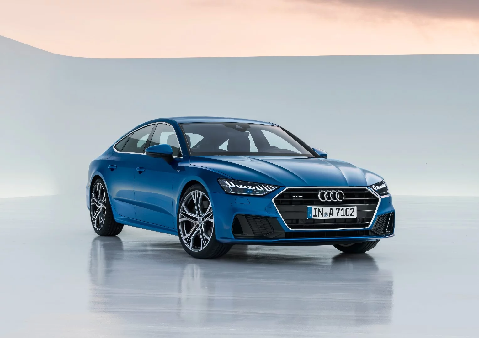 Styling-wise, the new A7 Sportback follows the A8 and Prologue concepts