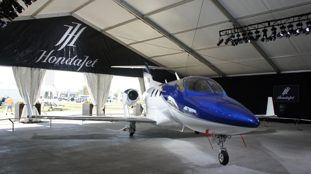 Honda Jet at EAA AirVenture 2010