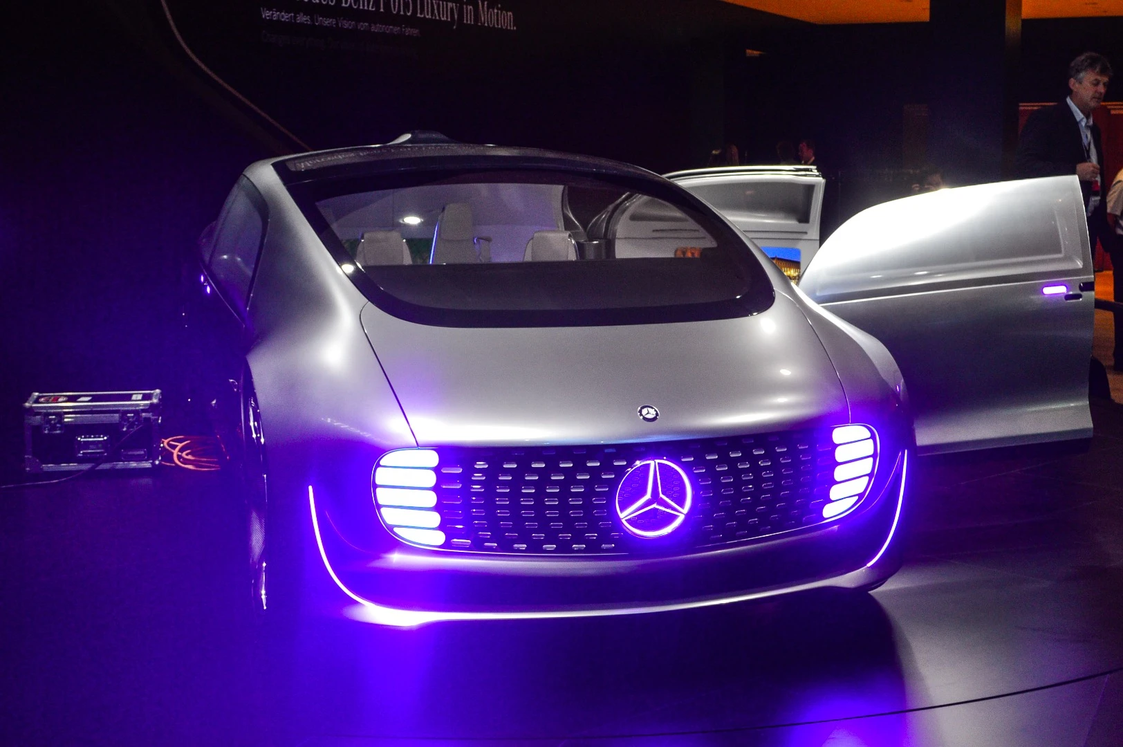 Mercedes F 015 design study at the 2015 Frankfurt Motor Show
