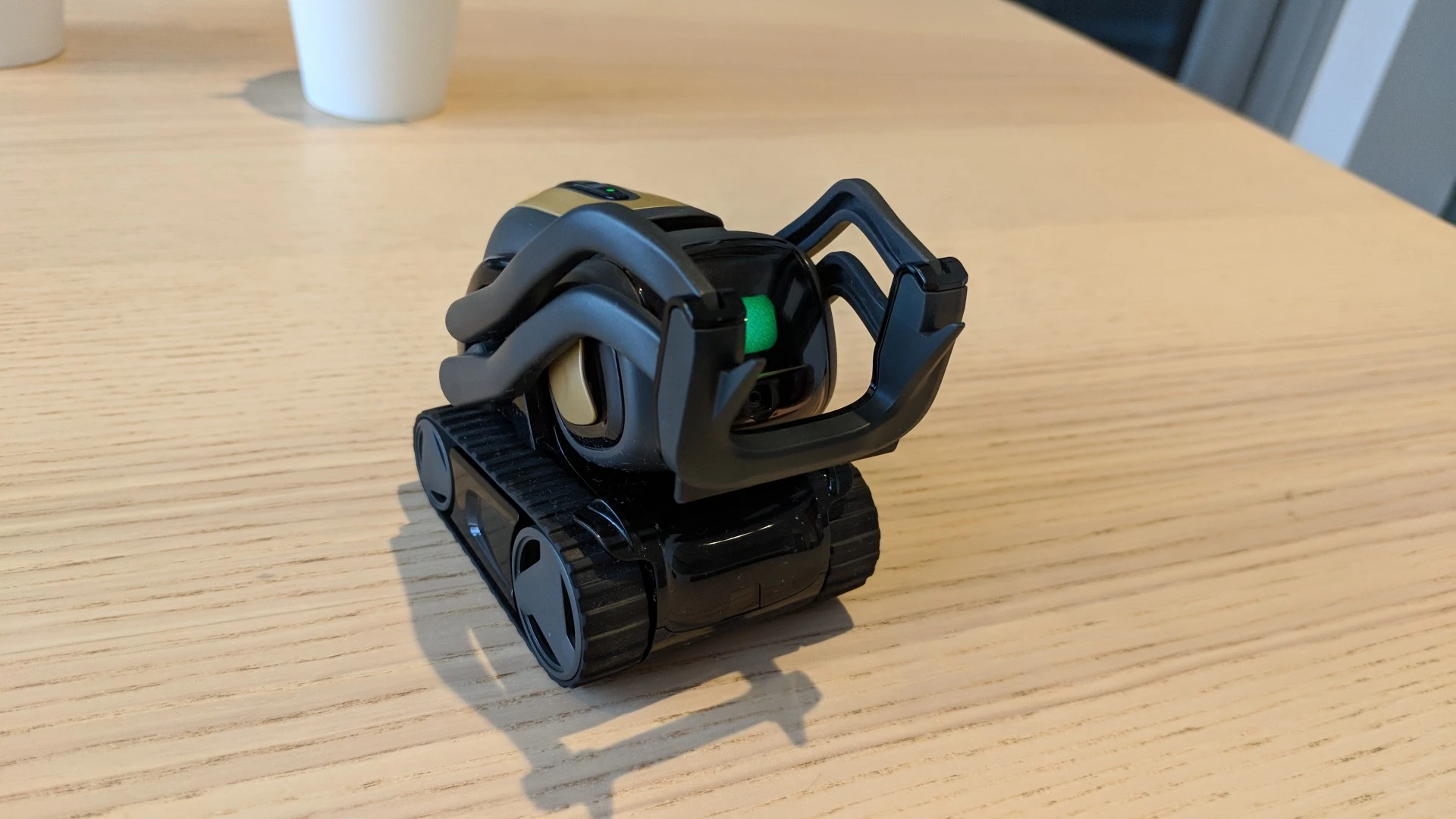 Vector awaits a fist-bump...