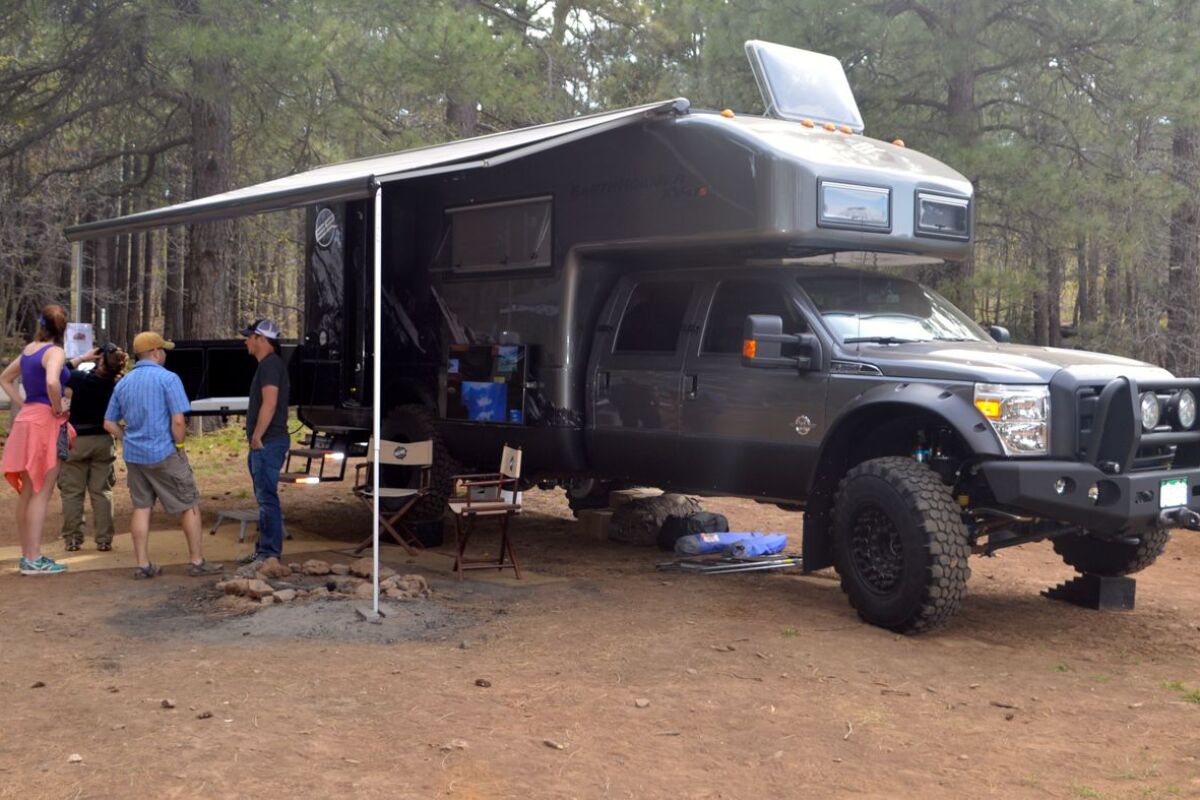 The 2014 EarthRoamer XV-LTS at Overland Expo