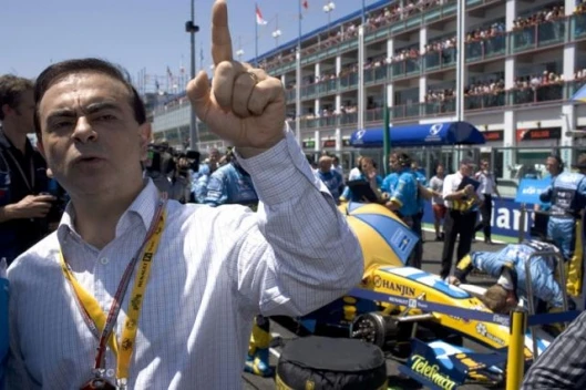Renault President and CEO Carlos Ghosn had a good weekend - pole position, a flag-to-flag win on home soil and a significantly enhanced chance of winning both drivers and constructors titles.