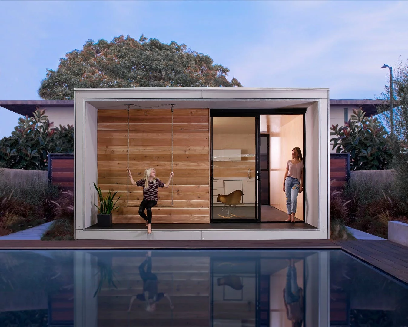 Plús Hús is a 320-sq ft prefab home that is fully customizable