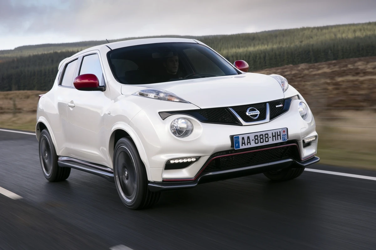 The front of the 2013 JUKE NISMO