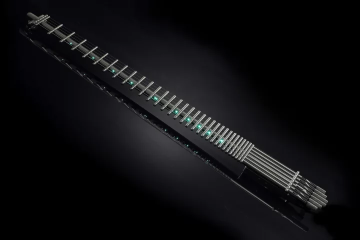 Gittler Instruments has updated and relaunched the minimalist icon, the 31-fret Gittler guitar