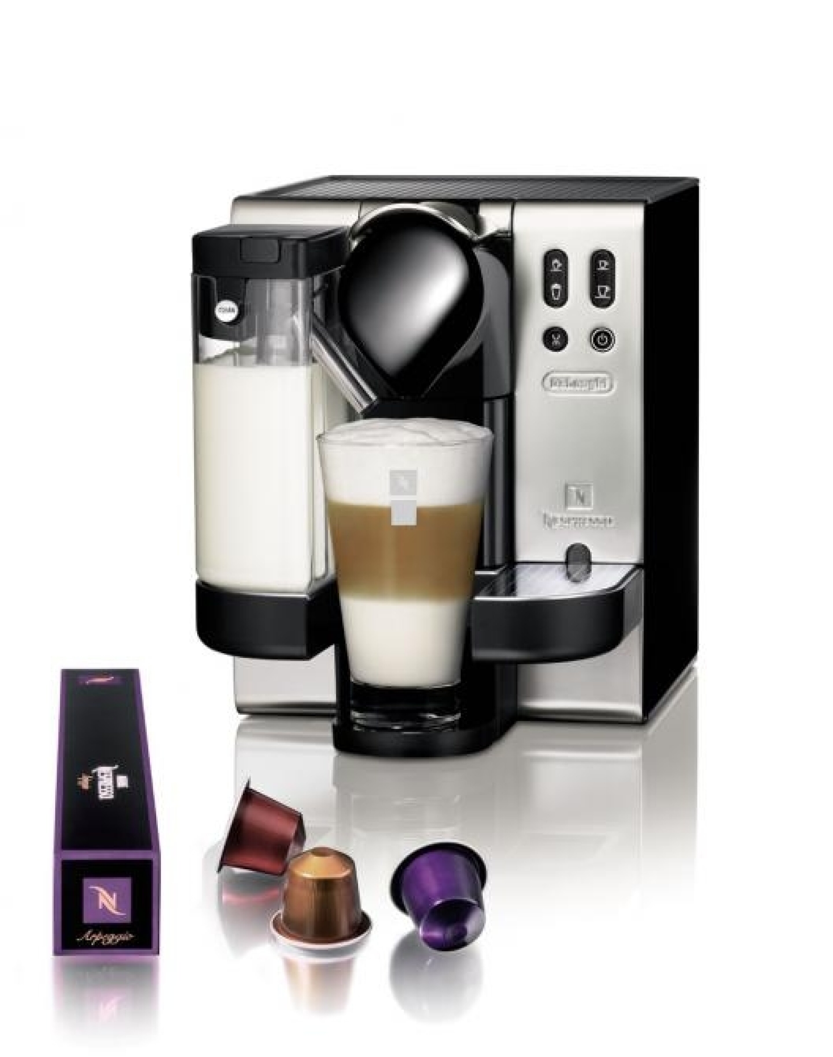 Nespresso Lattissima with milk frother