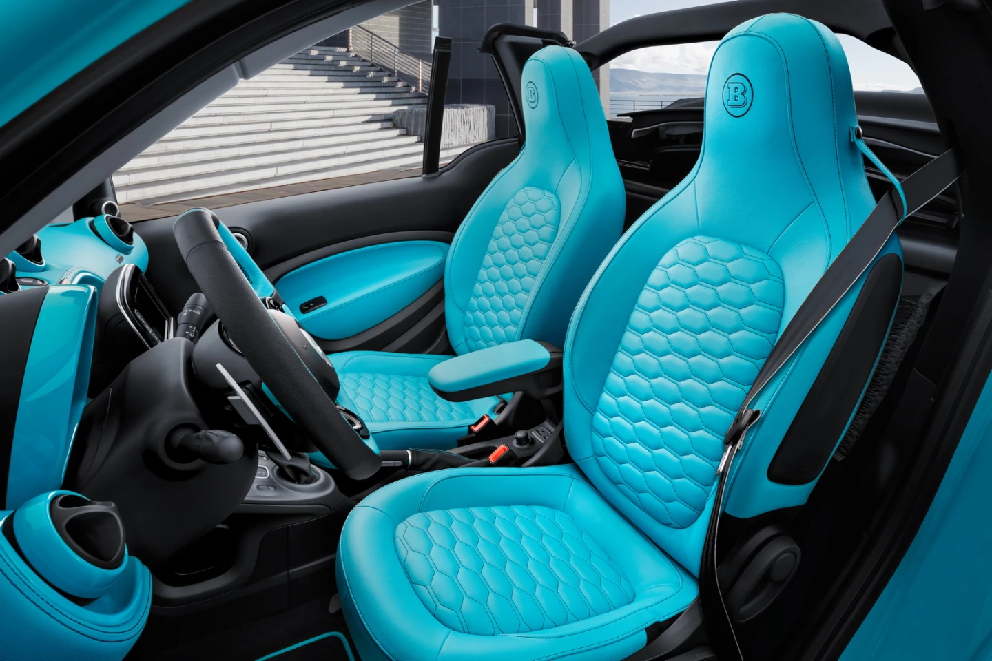 The quilted leather of the Exclusive 125 goes some way to justifying the pricetag