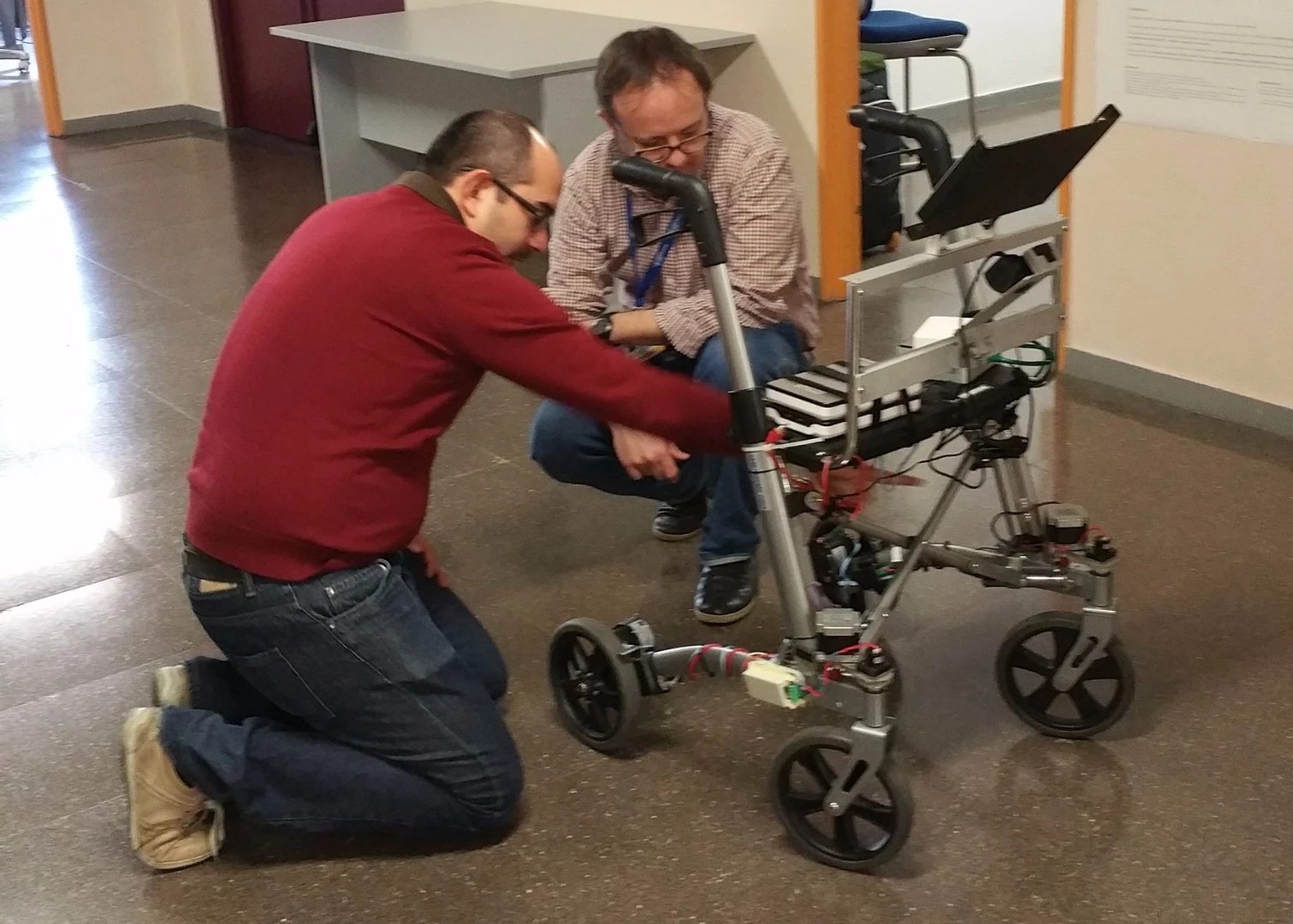 The walker is being developed as part of an EU project called ACANTO