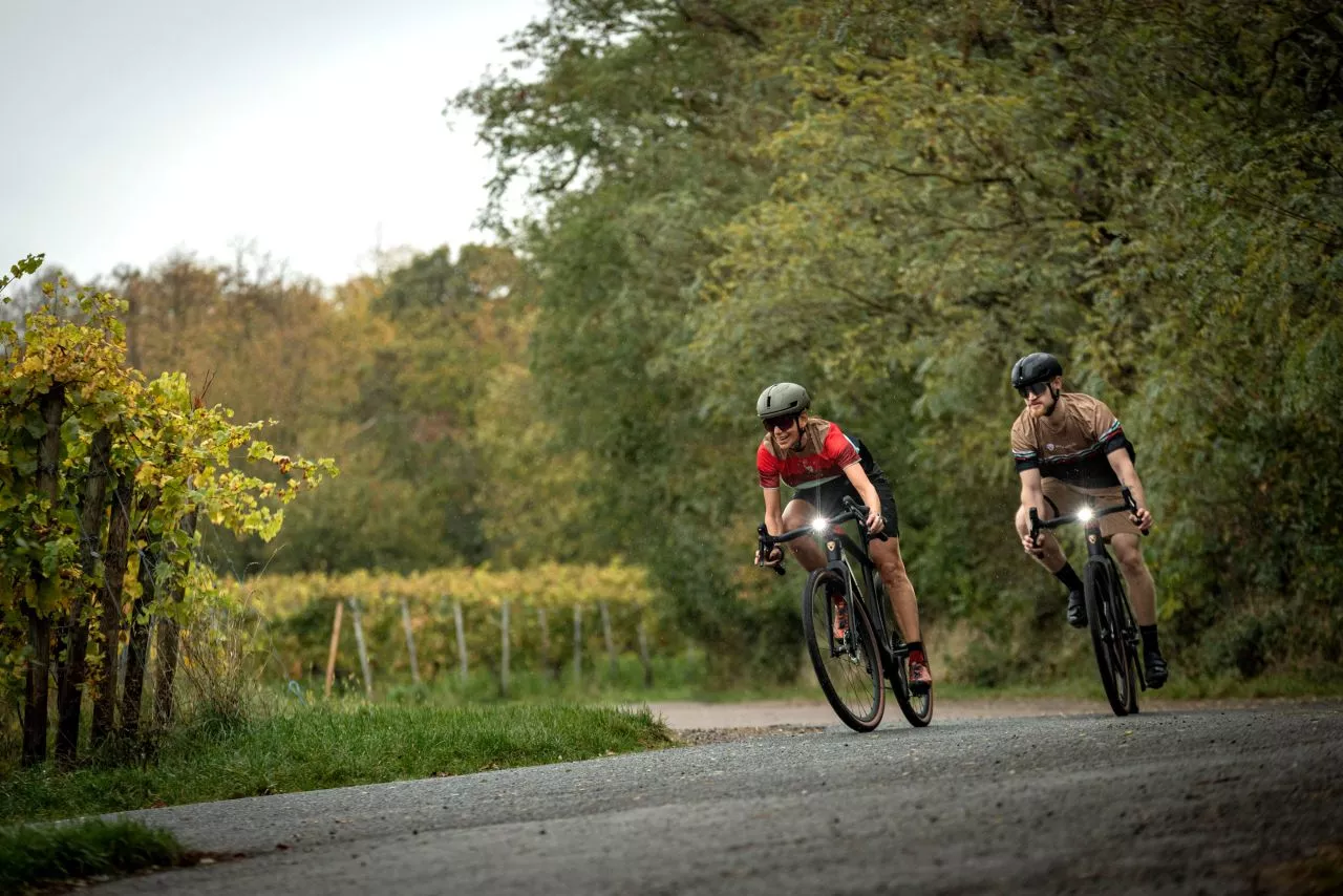 Taking the ride to dusk with the Rotwild R.R275 X and its pedal-assist and integrated lighting