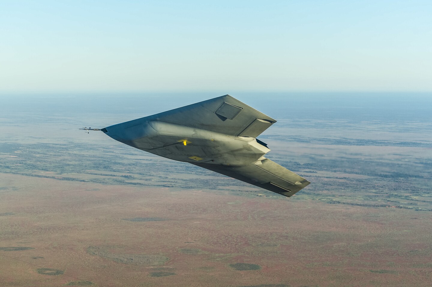 The Taranis test flight was at an undisclosed location outside the UK