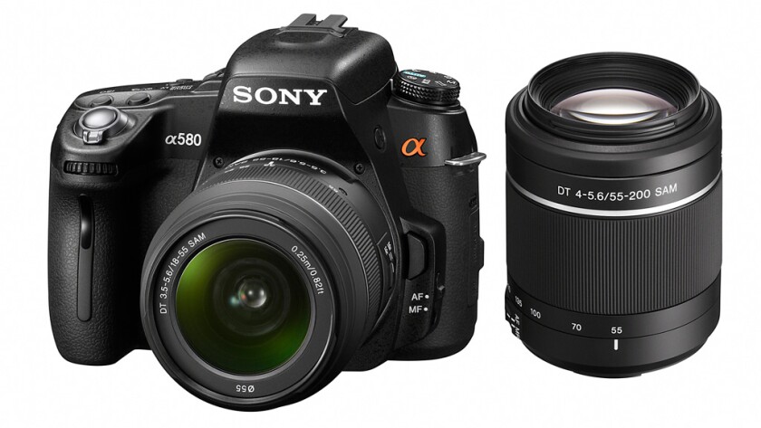 Sony's A580 DSLR