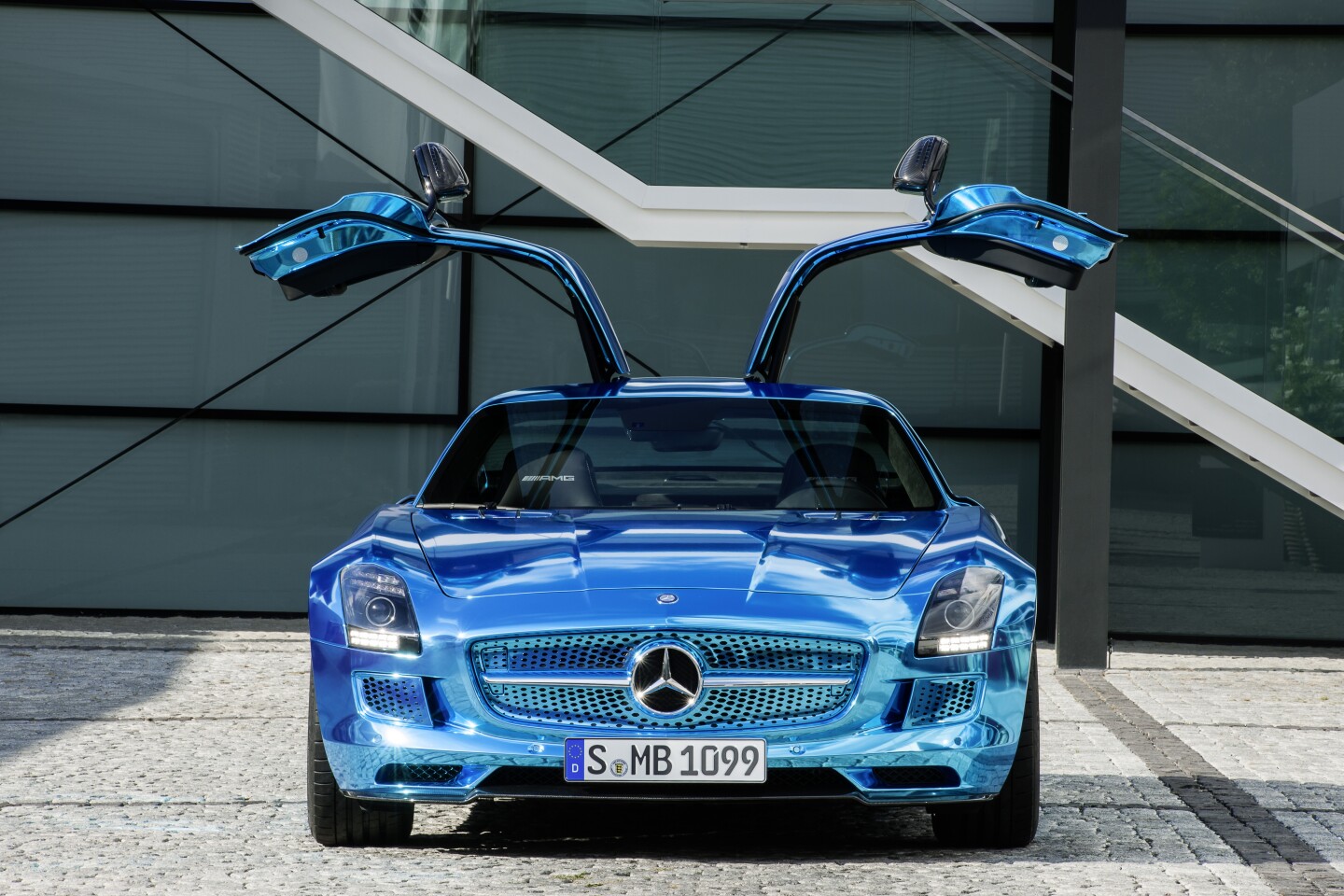 The Mercedes-Benz SLS AMG Coupé Electric Drive (Image: Mercedes-Benz)