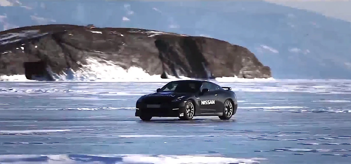 Ice racing in Siberia