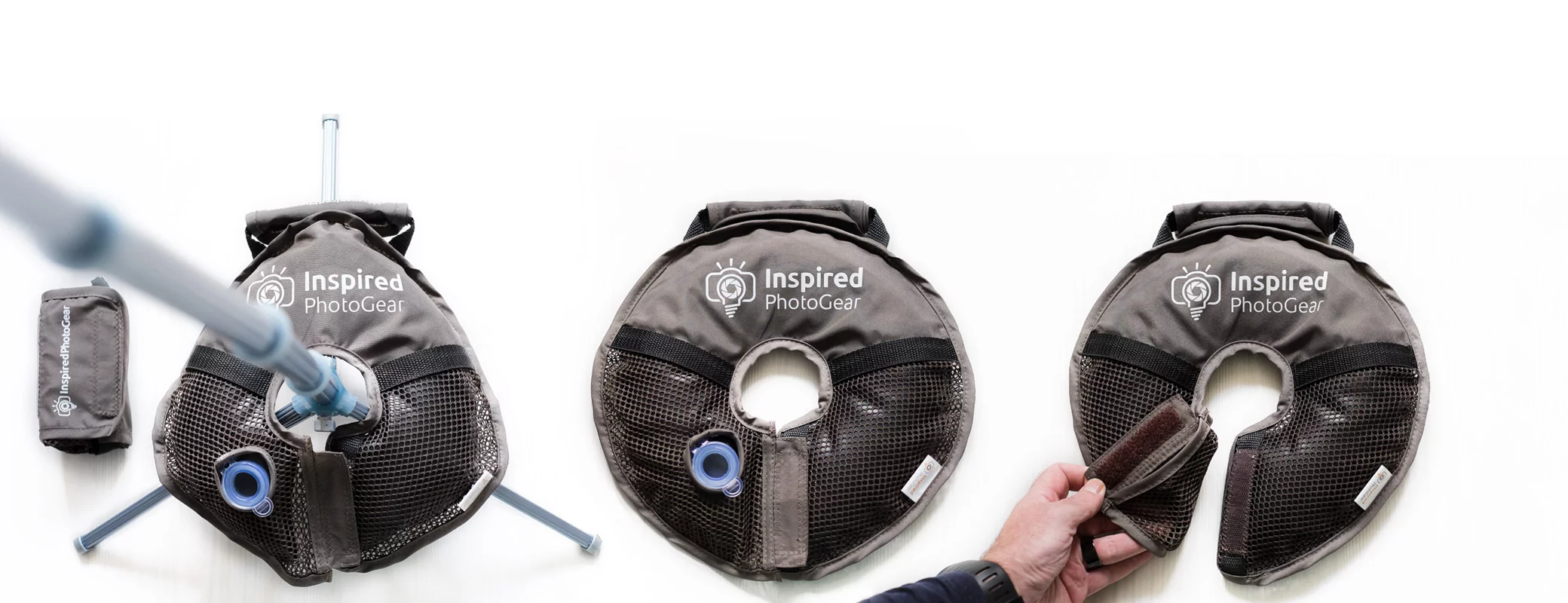 WaterWeights are available now priced at US$50 each, or $110 for a bundle of three