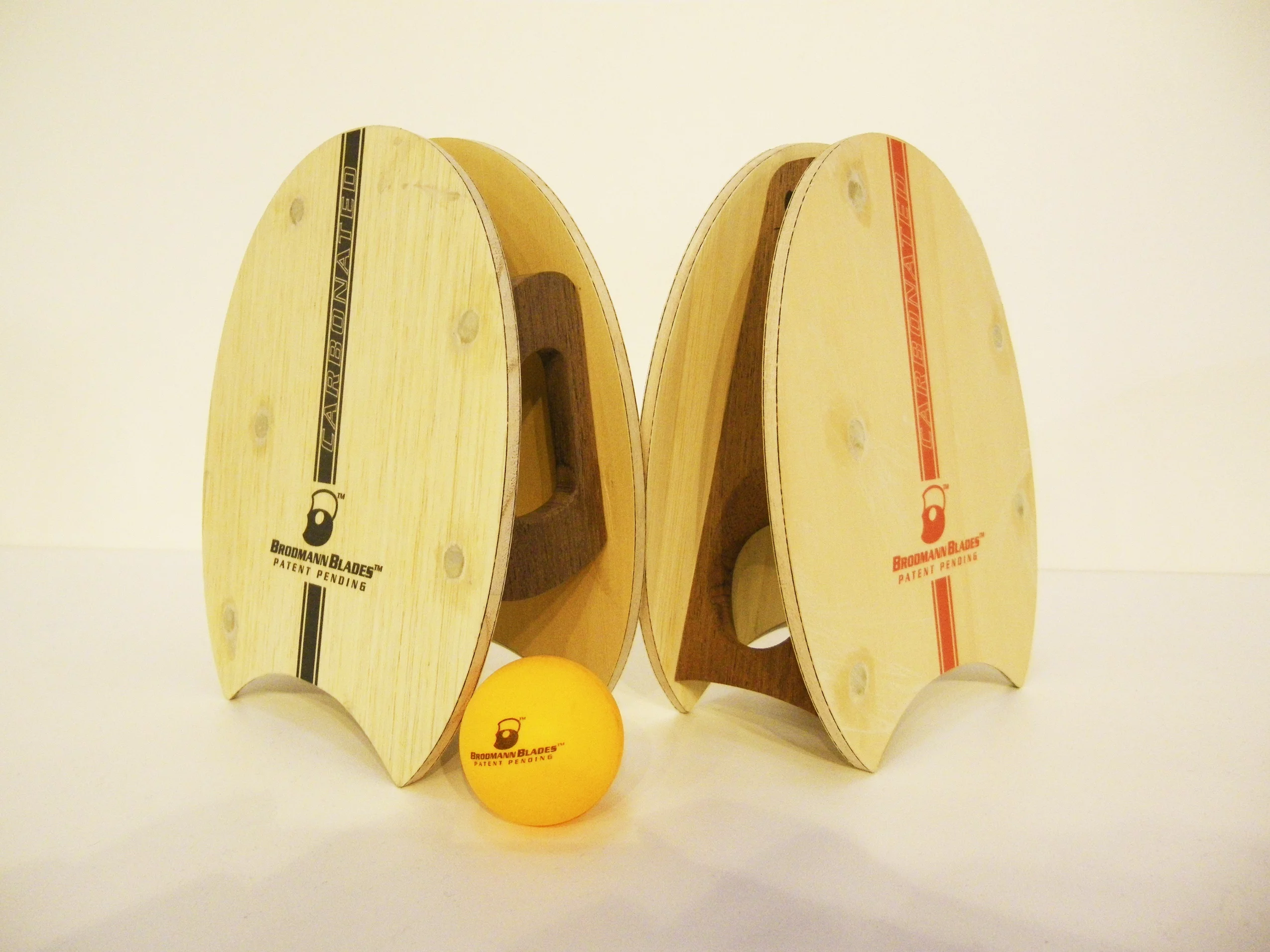 The new Carbonated Brodmann Blades, made from bamboo, wood and carbon fiber