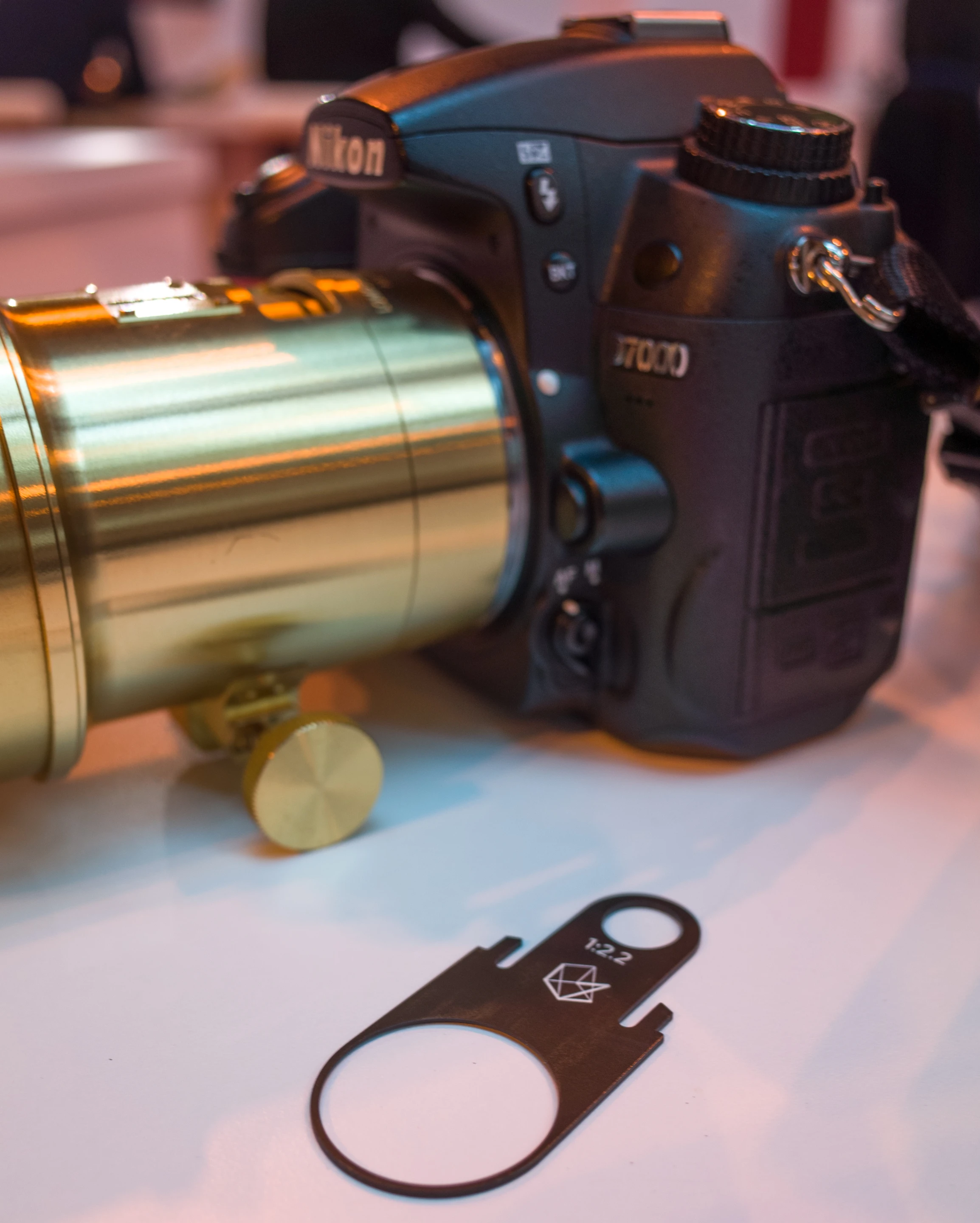 The New Petzval is a 85-mm prime lens (roughly 130-mm equivalent on a crop sensor) and has a maximum aperture of F2.2