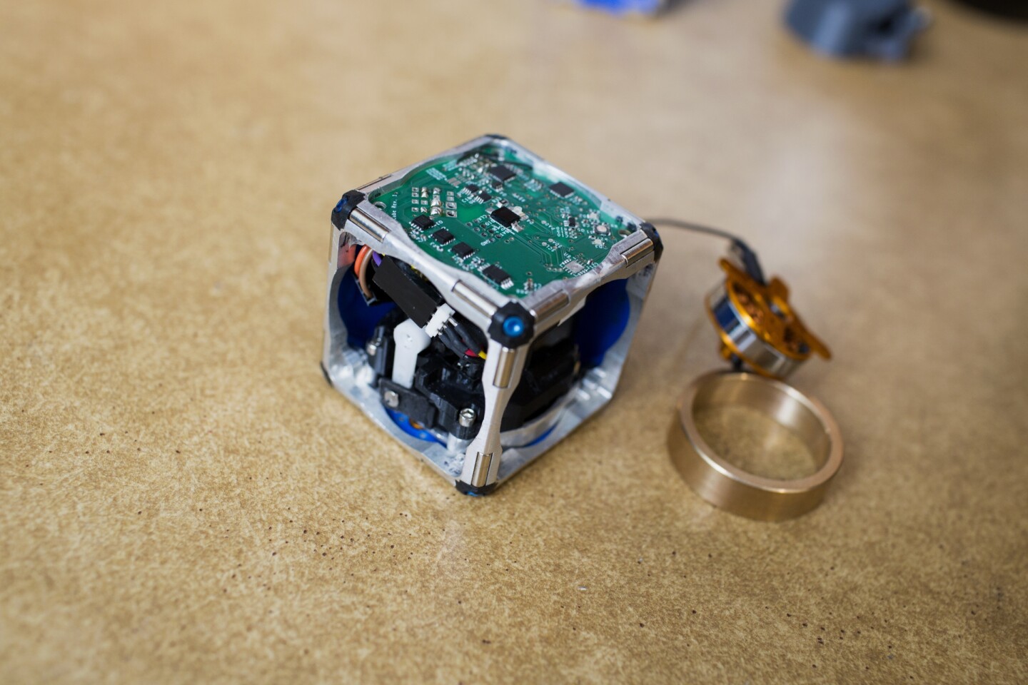 The inner workings of an M-Block (Photo: M. Scott Brauer)