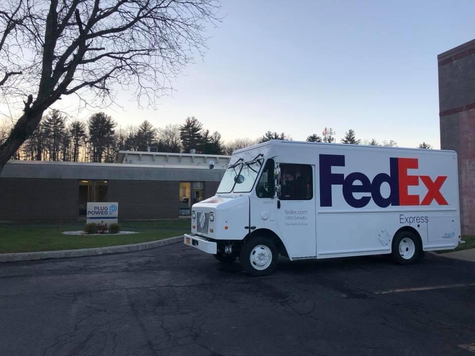 FedEx Express delivers the goods with fuel cellpowered truck