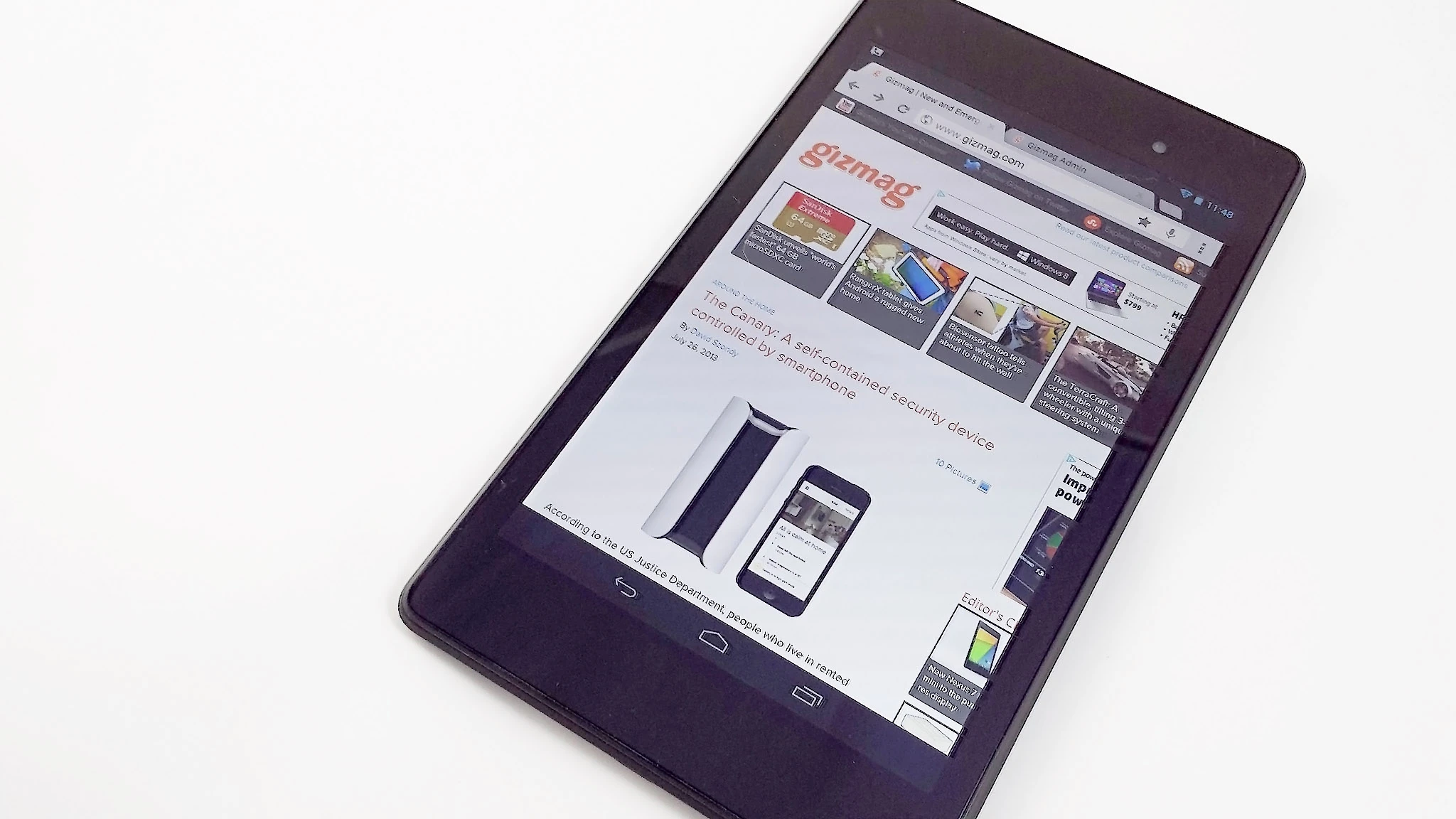 Performance is terrific, with a quad core Snapdragon processor