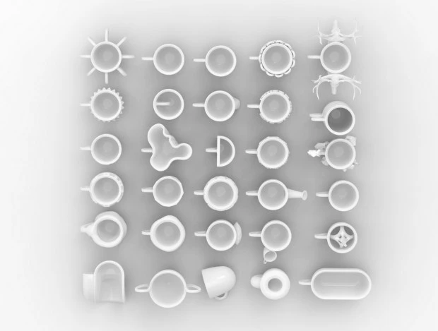 All thirty cups(Image: Cunicode)