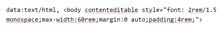 Generating a notepad in the Chrome browser with some added styling