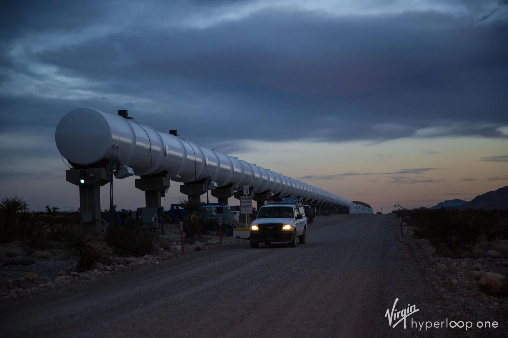 A fully developed Hyperloop would see passenger and cargo pods travel through near-vacuum tubes at around 700 mph (1,126 km/h)