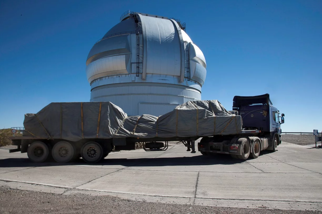 The GPI was first put to use last November when it was deployed at the 8-meter Gemini South telescope in Chile (Photo: Gemini Observatory)