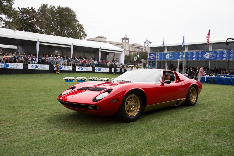 Lamborghini Miura at Amelia Island Concours d'Elegance 2016