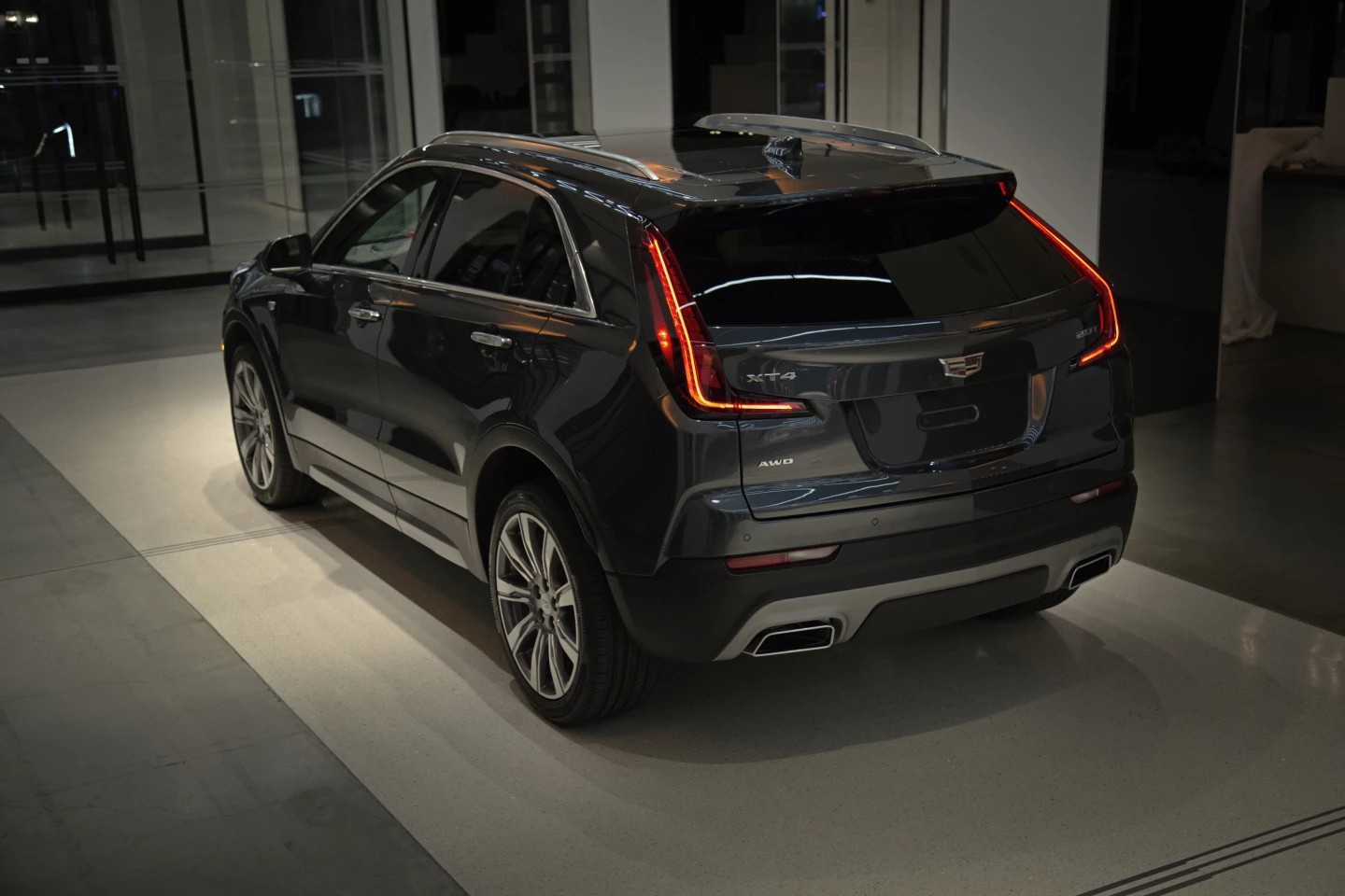 Three trim levels are on offer: Luxury, Premium Luxury and the range-topping Sport model. Pictured is an XT4 with the optional AWD and 18-inch wheels