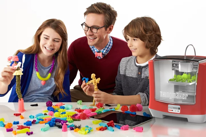 The ThingMaker 3D printer from Mattel is designed to let kids print their own toys