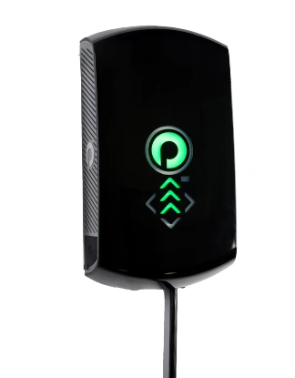 The Plugless Level 2 Electric Vehicle Charging System control panel