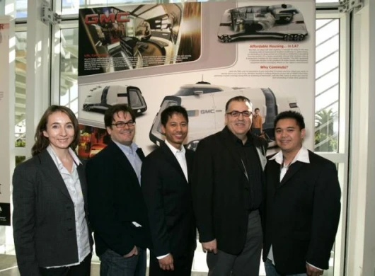 The GM design team includes Steve Anderson, Jay Bernard, Frank Saucedo and Senon Franco III.