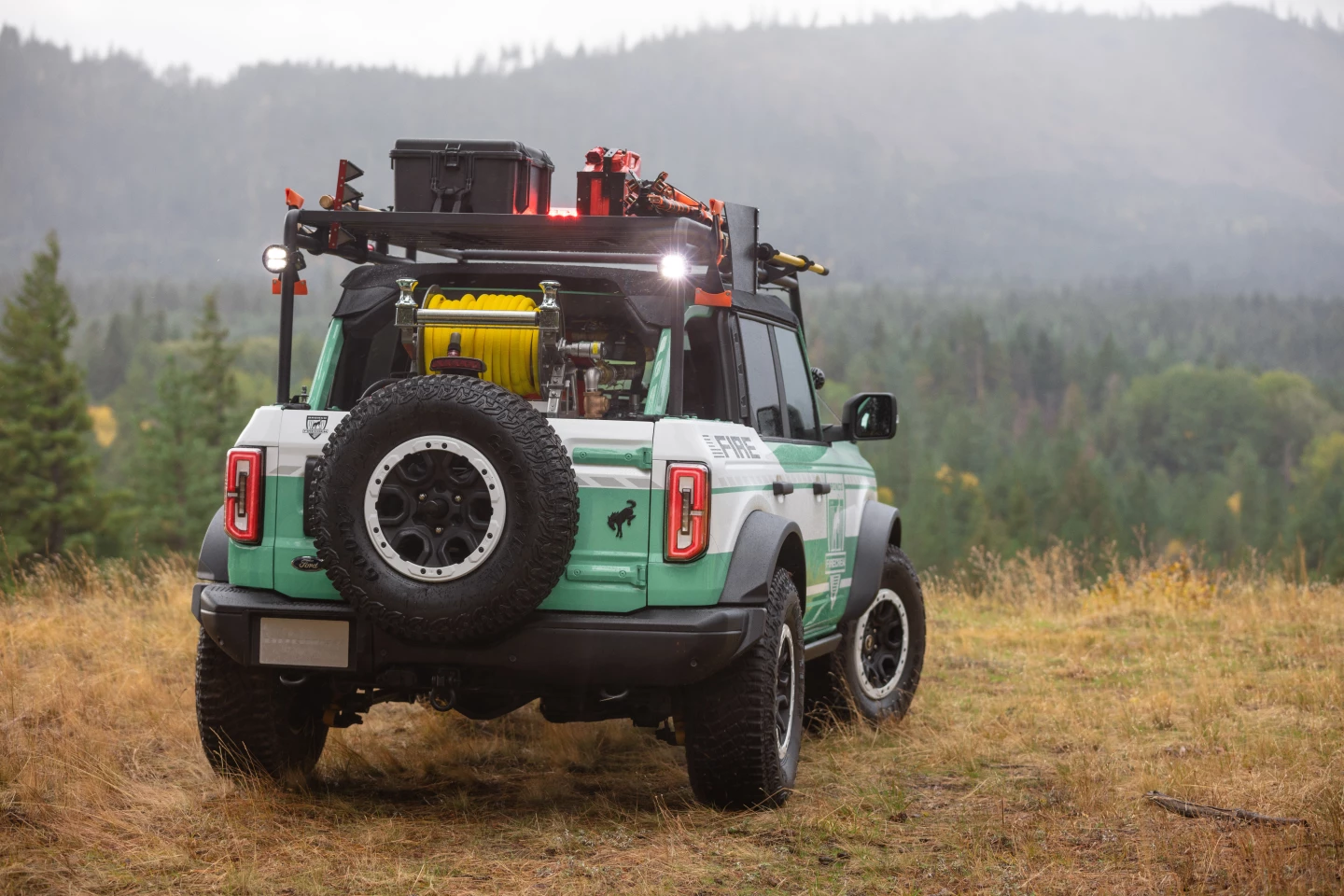 Ford Bronco Wildland Fire Rig ready to fight future blazes