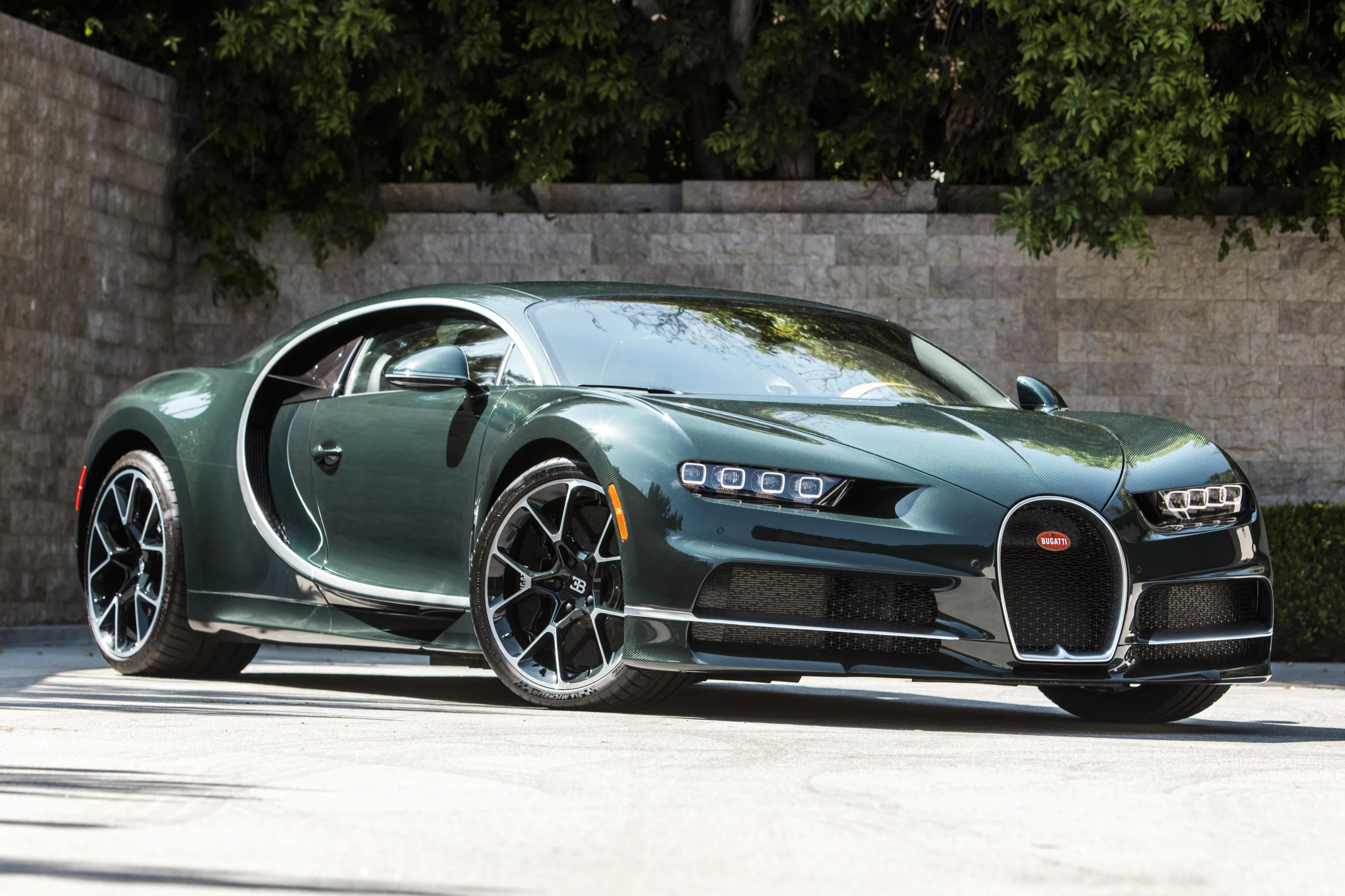 No Sale | 2018 Bugatti Chiron | High Bid: $2,120,000 | Bonhams | Quail Auction, Los Angeles | 14 Aug 2020 | Lot 20 | Estimate: $2,500,000 to $2,800,000 | Official Bonhams Auction Page