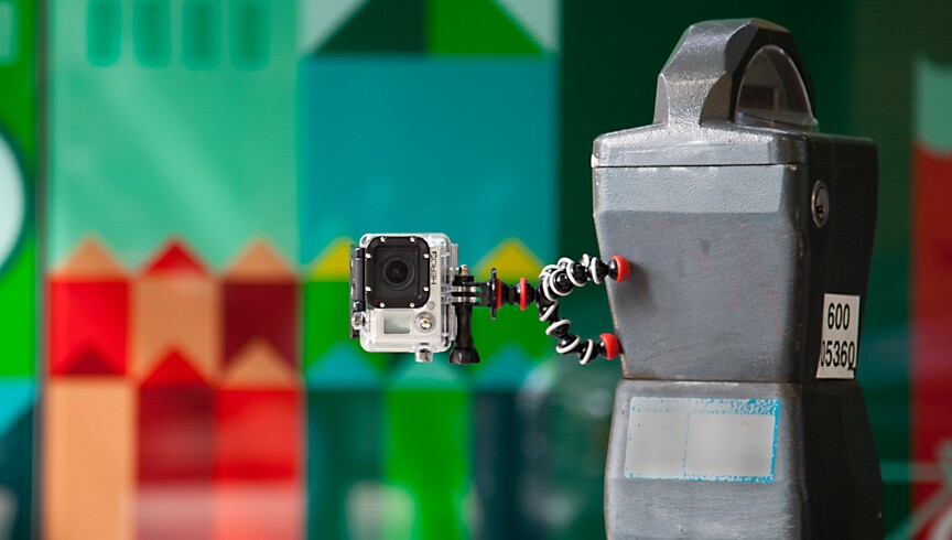 The Joby GPod Mini Magnetic features familiar knobby legs and allows you to position your GoPro camera where you need it