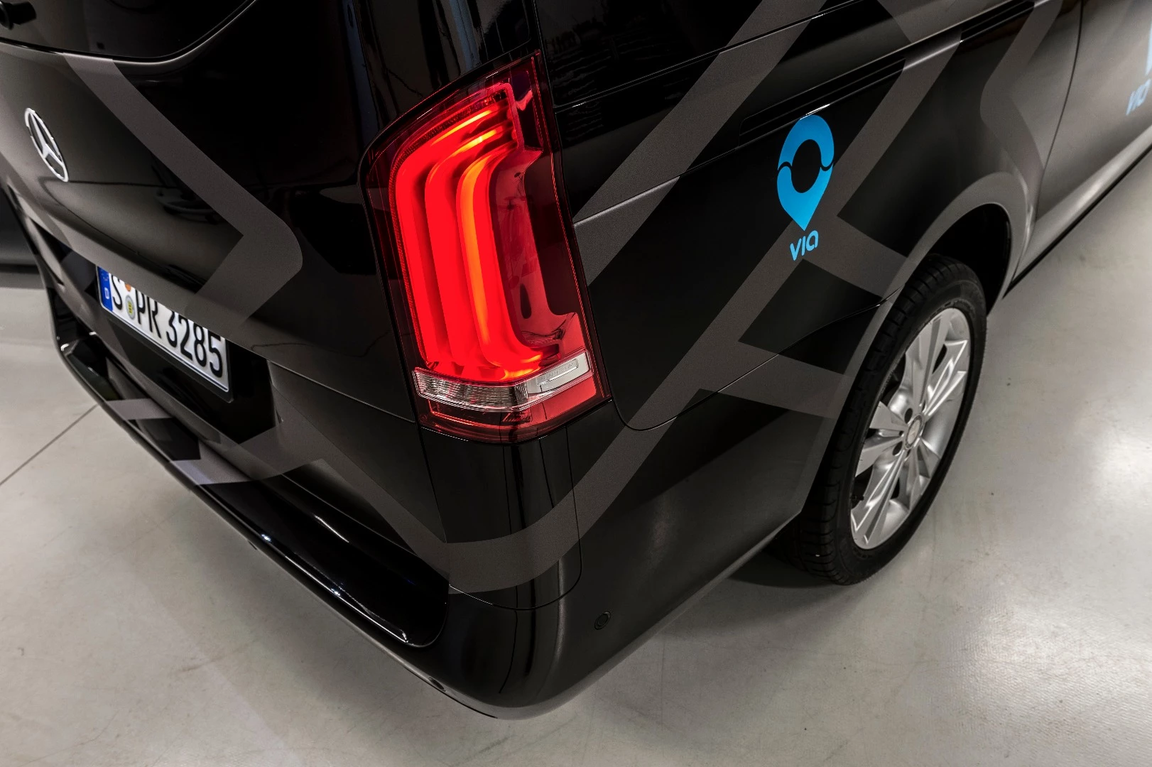 Mercedes-Benz is providing Vito Tourer and V-Class vans for the upcoming ride-sharing trials with startup Via