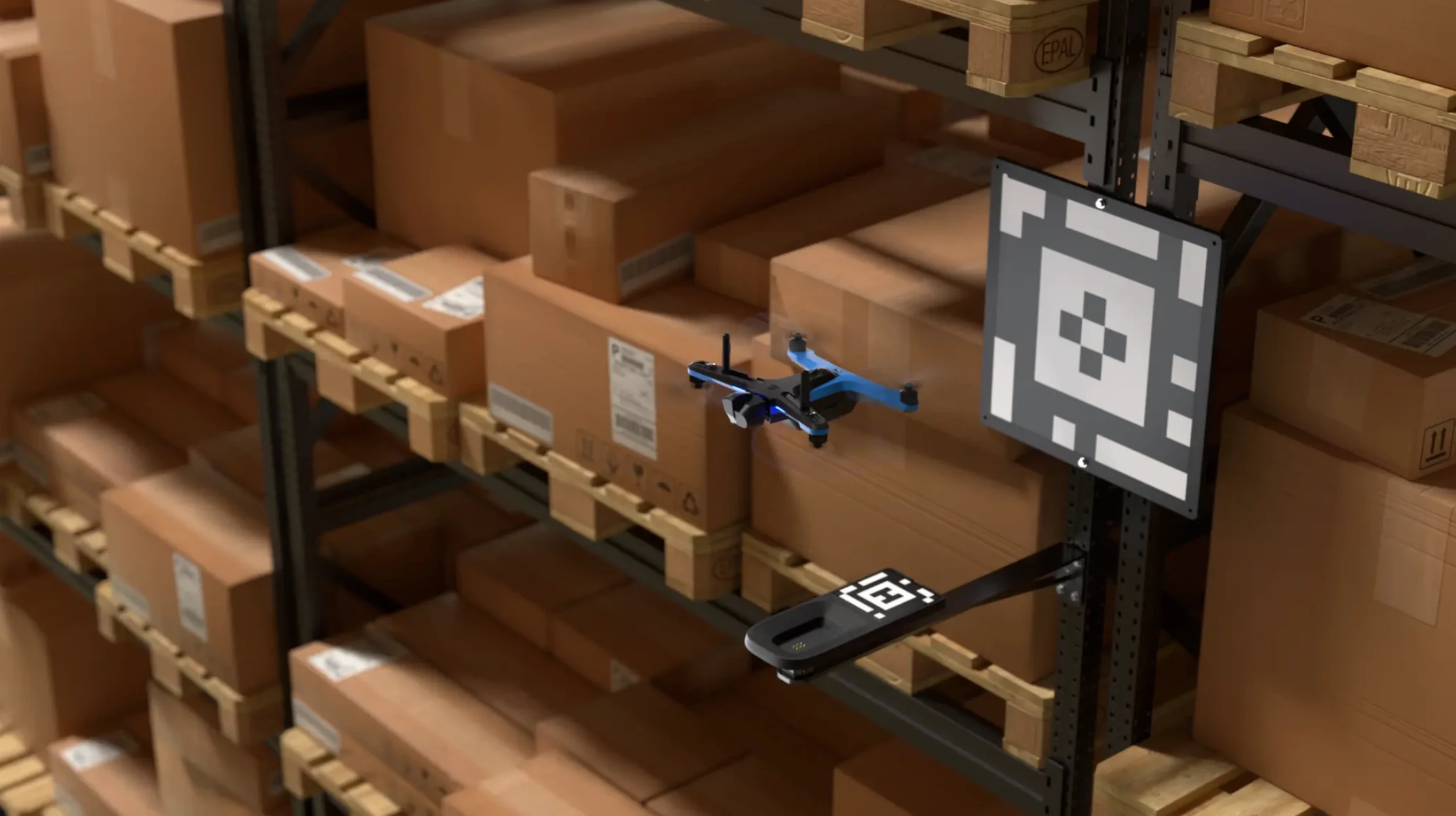 The Skydio Dock Lite can be mounted to vertical surfaces