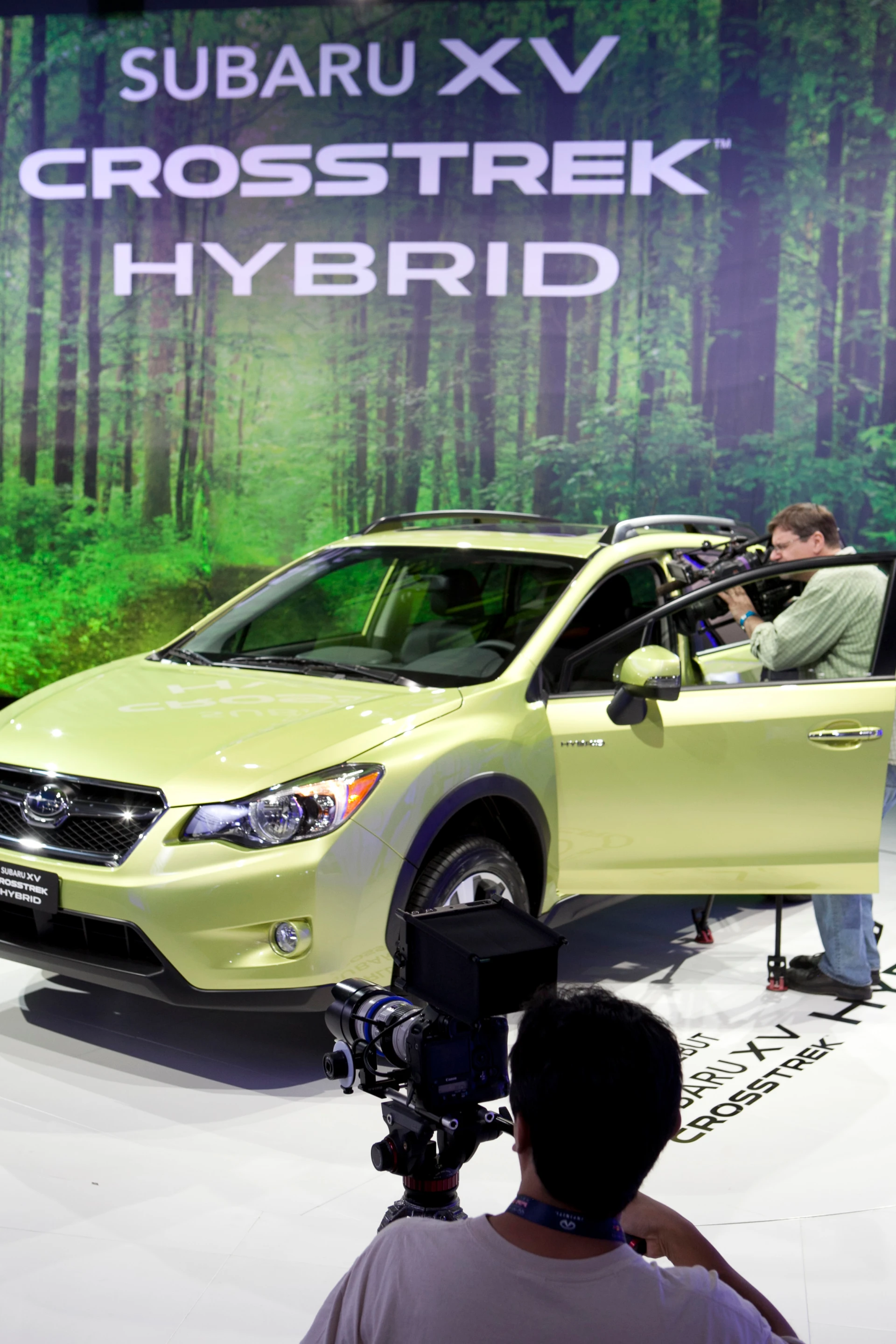 The XV Crosstrek Hybrid debuts in New York
