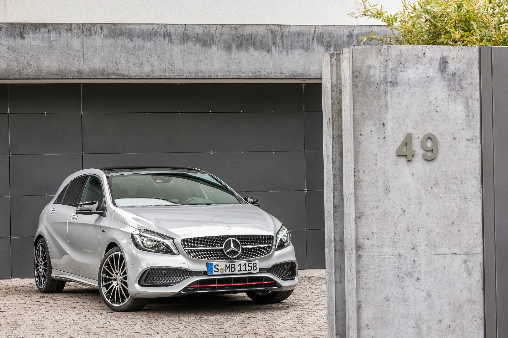 The upgraded Mercedes A-Class