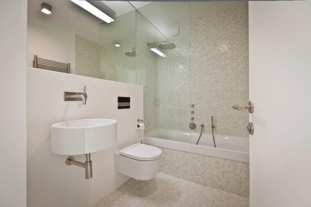 Housing category winner: Apartment building in Luxembour City, Luxembourg - interior view (Photo: Steve Troes Fotodesign)