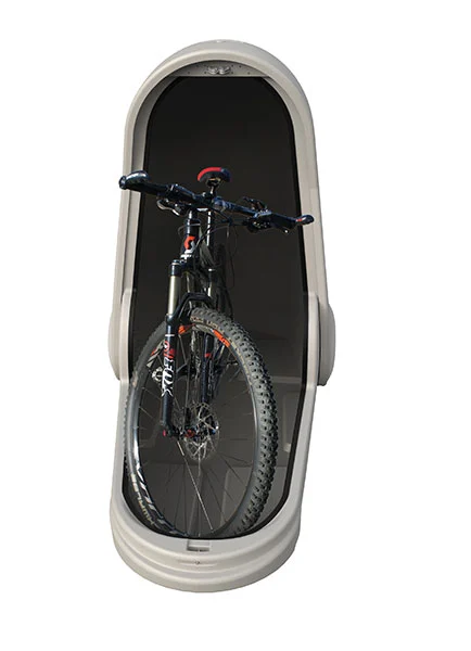 Bikes with handlebars a bit wider than 558 mm (23 inches) will need to have their front wheel turned at an angle in order to fit in, while ones with particularly wide bars will need to have their front wheel removed so that the bars/fork can be turned completely sideways