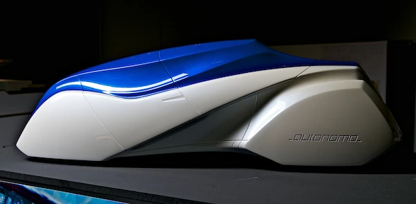 Model of the Autonomo 2030 Concept by Charles Rattray. (Photo: Charles Rattray)