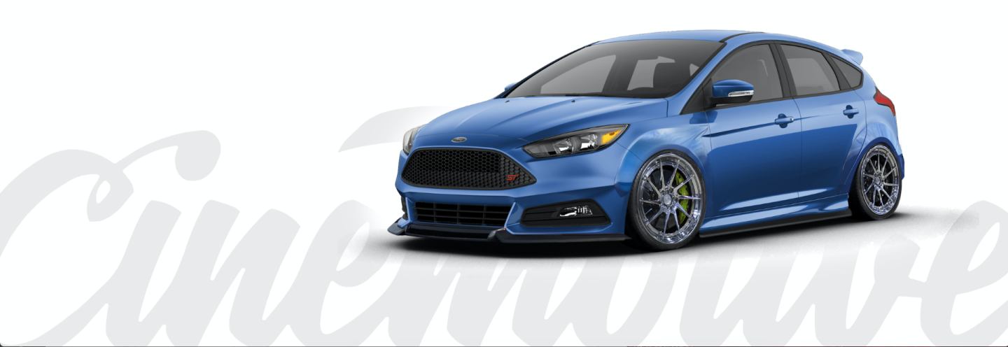 Cinemotive concentrated on the exterior of the Focus ST